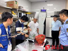 食堂办理人员、周边商户现场食材采购验收、索